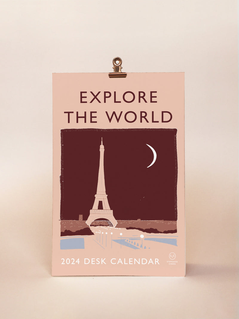 Explore The World 2024 Desk Calendar