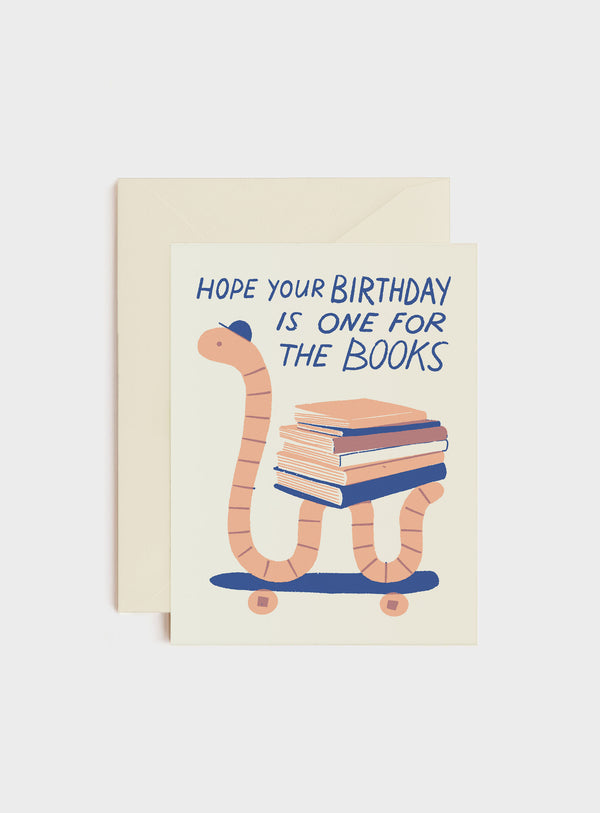 One For The Books, Birthday Card