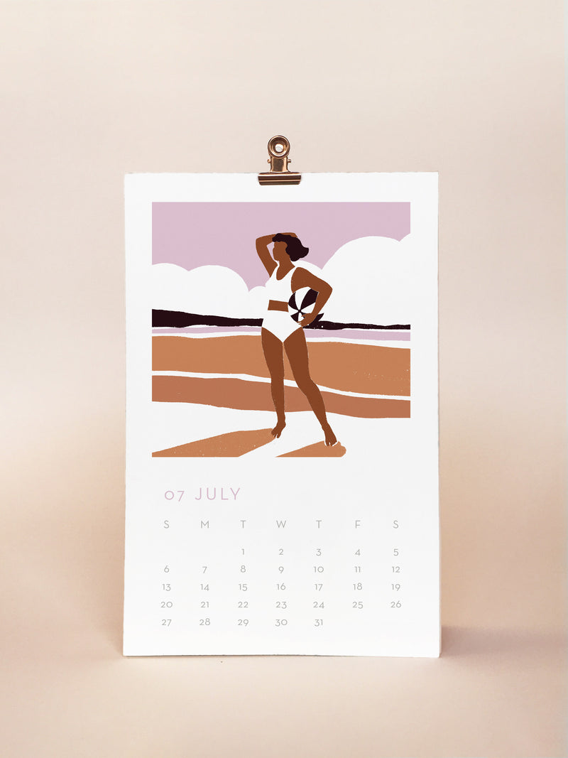 Here Comes The Sun 2025 Desk Calendar