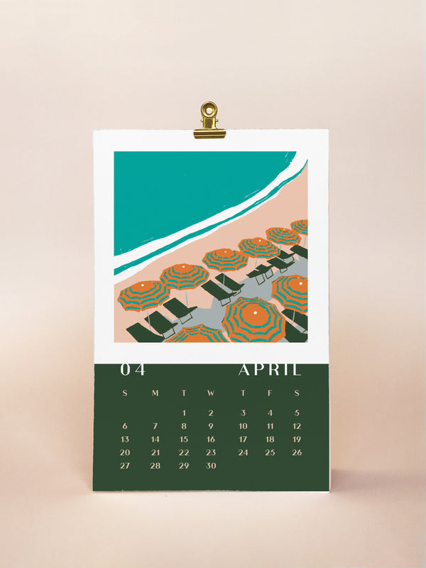 Adventure Awaits, 2025 Desk Calendar