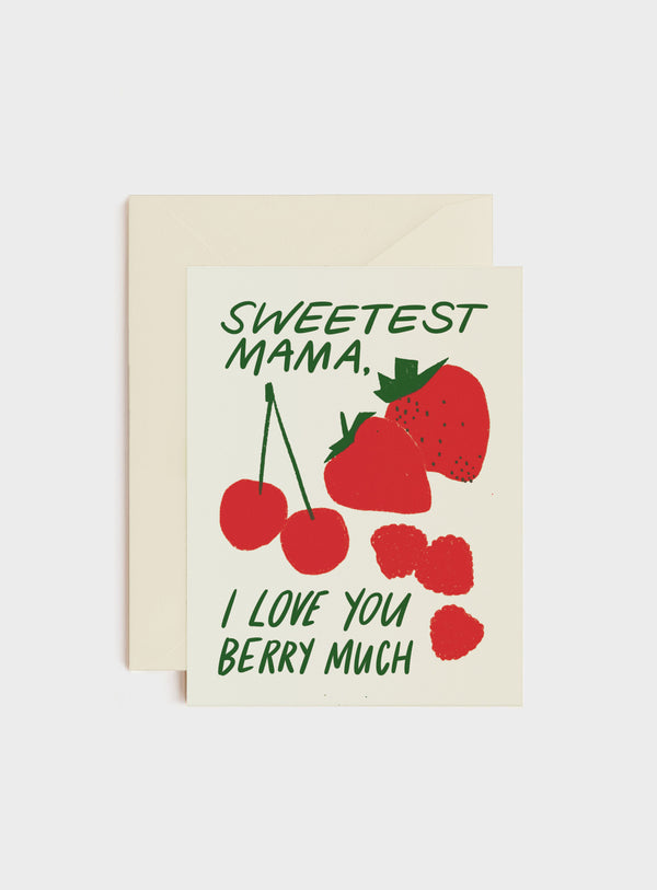 I Love You Berry Much, Mother's Day Card