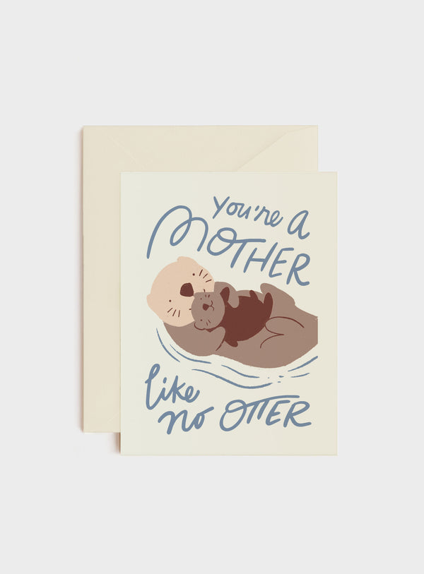 Mother Like No Otter, Mother's Day Card