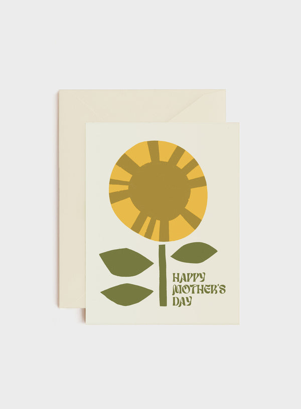 Sunflower, Mother's Day Card