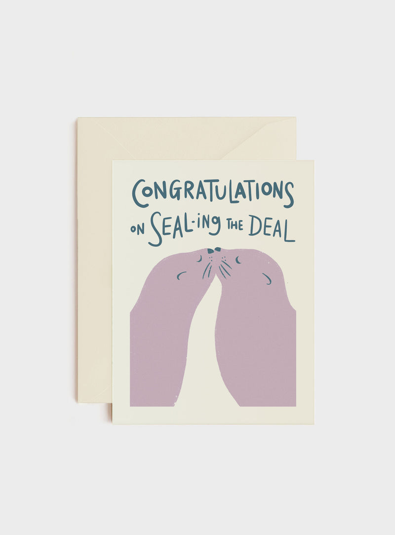 Seal-ing The Deal, Wedding Card