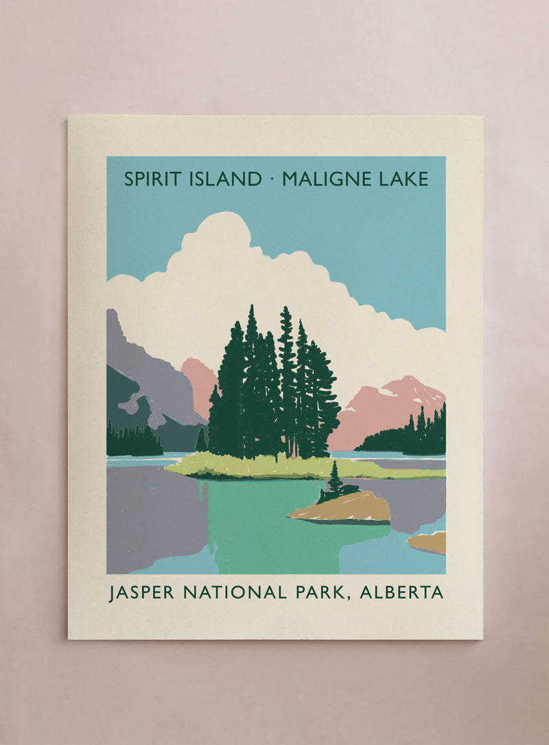 Travel Spirit Island - Jasper National Park