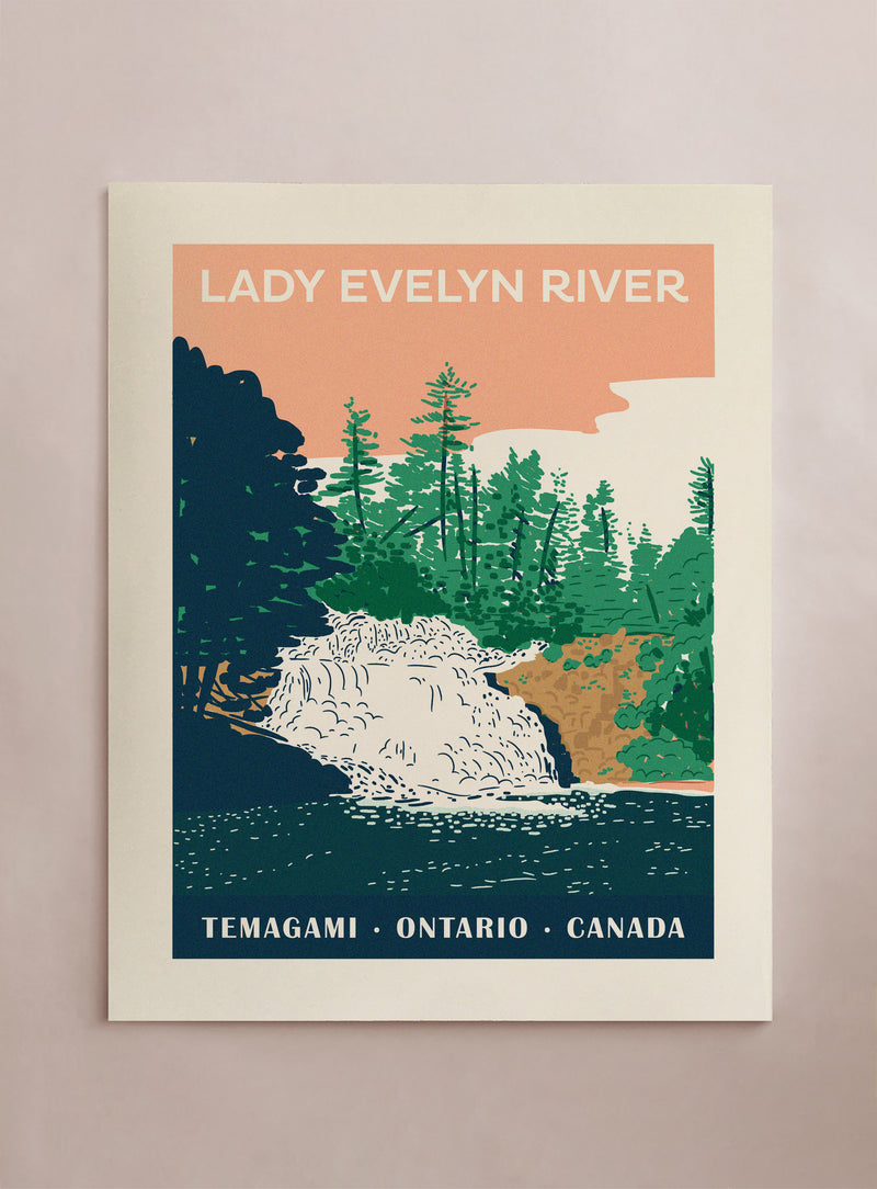 Travel Lady Evelyn River